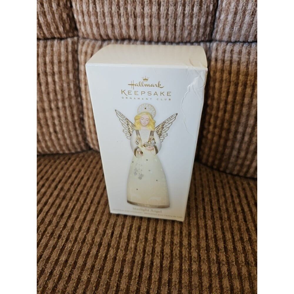 Hallmark 2011 keepsake (Starlight Angle) Christmas ornament lightable
